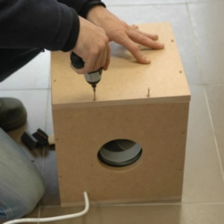 Caja Anti-Ruido para Extractores Tubulares
