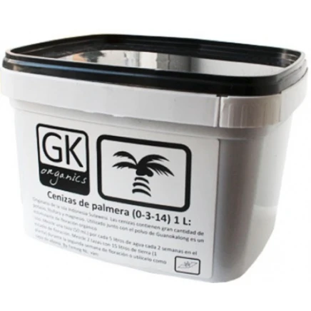Cenizas de Palmera - 1 Litro