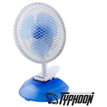 Ventilador Clip Fan Typhoon 2 en 1 (15 cm)
