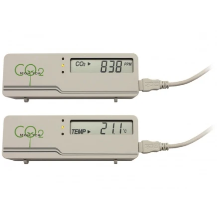 Medidor CO2 PPM y Temperatura - USB