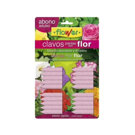 Abono Clavos Flor - 20 uds