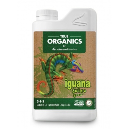 True Organics Iguana Juice Grow - 1 litro