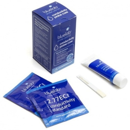 Kit de Calibración y Limpieza Sondas EC/ppm Bluelab