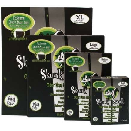 Bolsas Reutilizables Skunk Sack Black Color