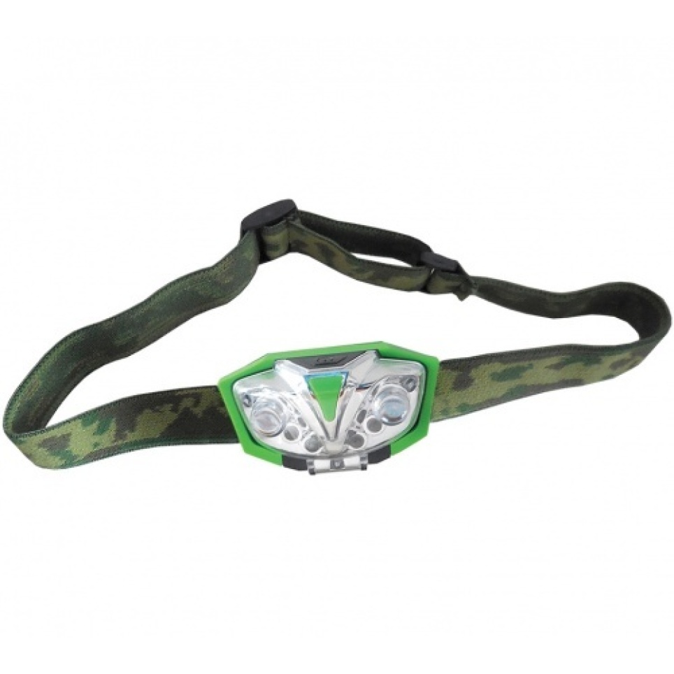 Frontal Green LED Head Torch