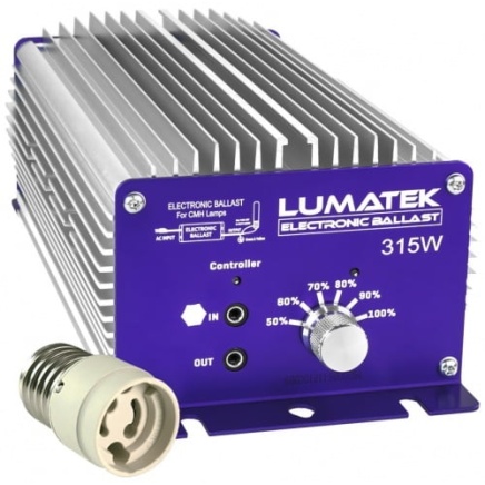 Balastro con Potenciómetro Lumatek 315W Controlable LEC - CDM