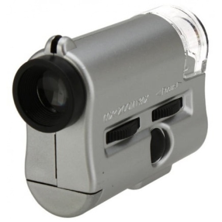Mini Microscopio LED UV (30X - 60X)