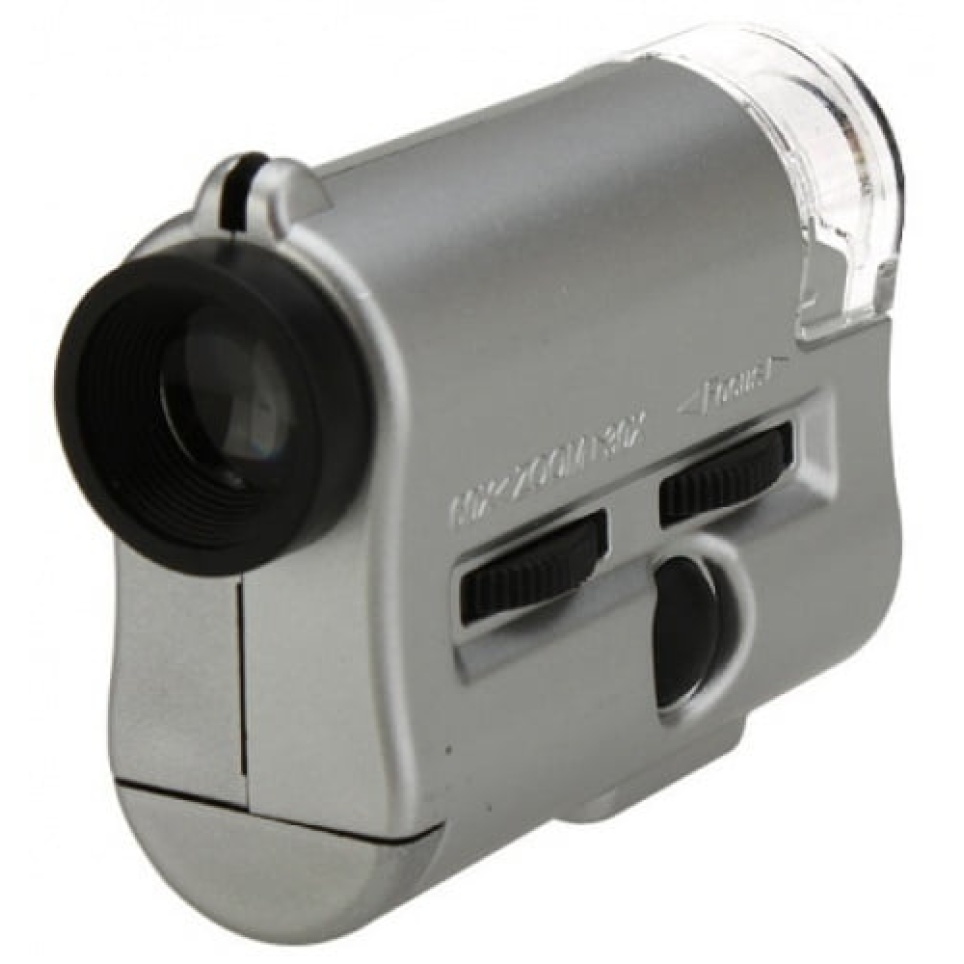 Mini Microscopio LED UV (30X - 60X)