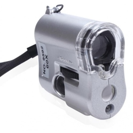 Mini Microscopio LED UV (60X)