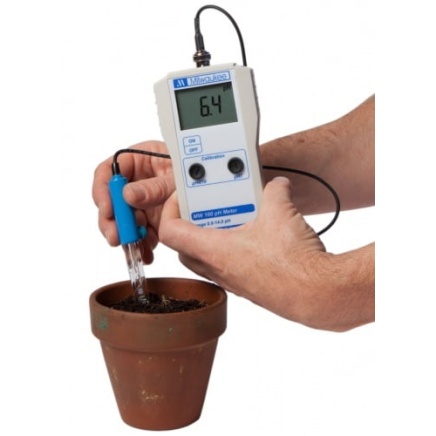 Medidor pH para Tierra MW100T