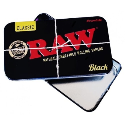 Estuche Black Tin Box