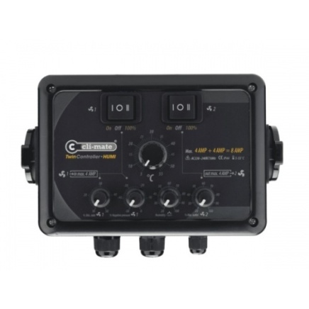 Twin Controller Humedad y Doble Presion