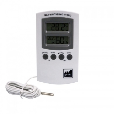 Termohigrómetro con sonda Pure Factory