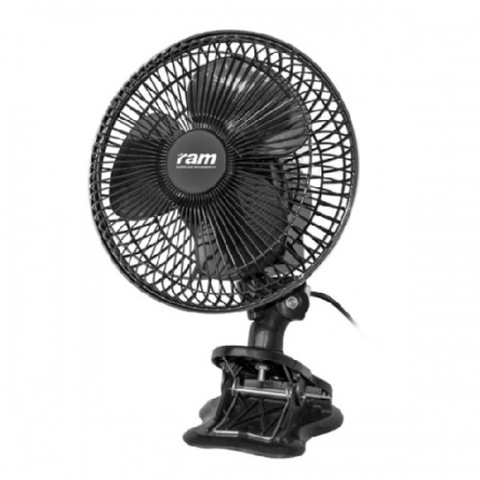 Ventilador Clip Fan RAM Oscilante 18 cm - 20 W