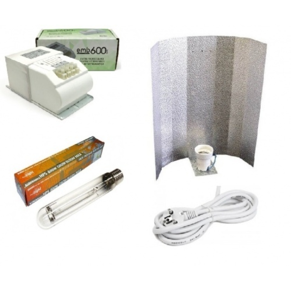 Kit 600W HPS Balastro EMB