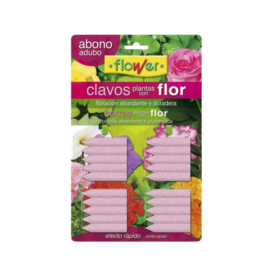 Abono Clavos Flor - 20 uds